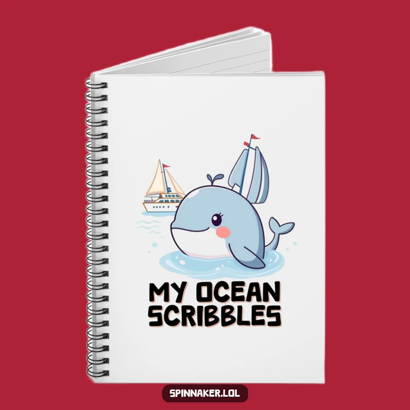 Funny Whale Journal: Capture Ideas with a Curious Marine Touch