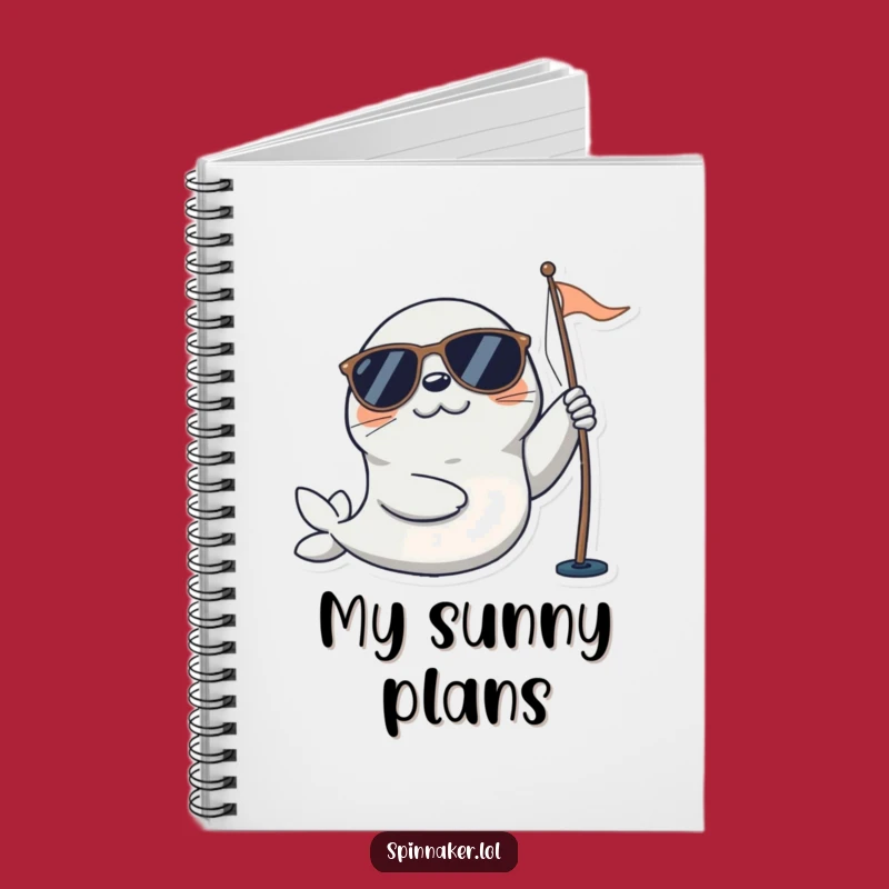 Funny Seal Notebook: Jot Down Ideas with Playful Sailor's Style